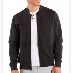 Public Rec Men's Crosstown Pertormance Full Zip Athletic Stretch Bomber Jacket S